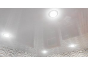 Монтаж потолка в коридоре 10 м2 с использованием пленки VIPCEILING серии MONLANGE L9001 (3.50)