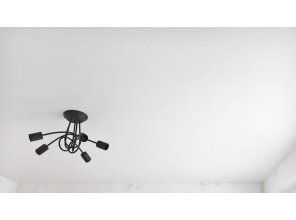 Монтаж потолка на кухне 9 м2 с использованием пленки VIPCEILING серии MONLANGE M9001 (3.25)