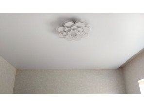 Монтаж потолка в детской 11 м2 с использованием пленки VIPCEILING серии MONLANGE M9001 (3.25)