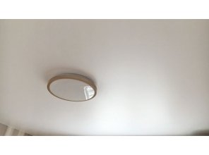 Монтаж потолка в спальне 13 м2 с использованием пленки VIPCEILING серии MONLANGE S9020 (3.50)