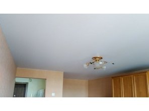 Монтаж потолка для зала 18 м2 с использованием пленки VIPCEILING серии MONLANGE M9001 (3.50)