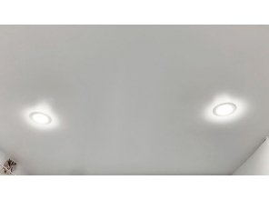 Монтаж потолка в ванной 3 м2 с использованием пленки VIPCEILING серии MONLANGE M9001 (2.15)