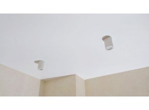 Монтаж потолка в ванной 3 м2 с использованием пленки VIPCEILING серии MONLANGE M9001 (2.15)