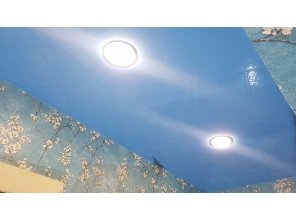 Монтаж потолка в прихожей 2 м2 с использованием пленки VIPCEILING серии MONLANGE L9086 (3.50)