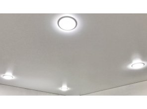 Монтаж потолка в квартире 11 м2 с использованием пленки VIPCEILING серии MONLANGE S9020 (2.60)