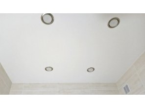 Монтаж потолка в ванной 3 м2 с использованием пленки VIPCEILING серии MONLANGE S9020 (2.15)