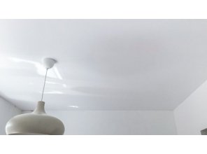 Монтаж потолка на кухне 12 м2 с использованием пленки VIPCEILING серии MONLANGE S9020 (3.25)