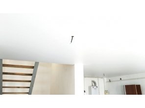 Монтаж потолка в квартире 31 м2 с использованием пленки VIPCEILING серии MONLANGE M9001 (4.00)