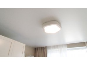 Монтаж потолка в детской 13 м2 с использованием пленки VIPCEILING серии MONLANGE S9020 (3.25)