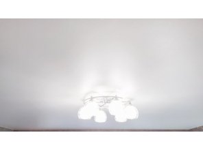 Монтаж потолка для зала 19 м2 с использованием пленки VIPCEILING серии MONLANGE M9001 (4.35)