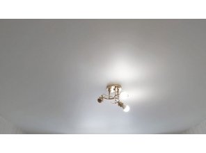 Монтаж потолка в спальне 13 м2 с использованием пленки VIPCEILING серии MONLANGE S9020 (3.25)