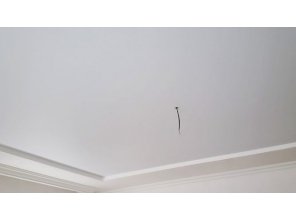 Монтаж потолка для зала 14 м2 с использованием пленки VIPCEILING серии MONLANGE M9001 (3.50)