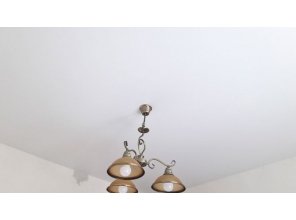 Монтаж потолка на кухне 7 м2 с использованием пленки VIPCEILING серии MONLANGE S9020 (2.60)