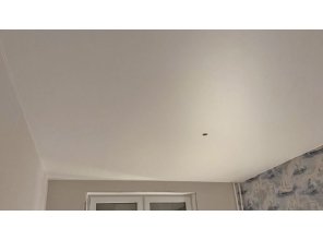 Монтаж потолка в детской 9 м2 с использованием пленки VIPCEILING серии MONLANGE M9001 (3.25)