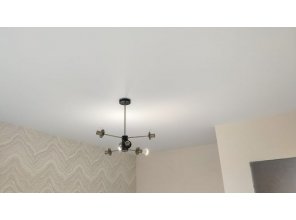 Монтаж потолка для зала 15 м2 с использованием пленки VIPCEILING серии MONLANGE M9001 (3.50)