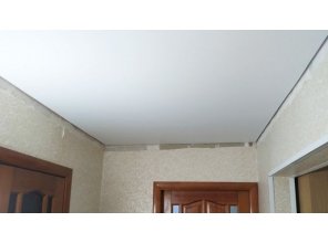 Монтаж потолка в коридоре 4 м2 с использованием пленки VIPCEILING серии MONLANGE S9020 (2.15)
