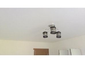 Монтаж потолка в спальне 12 м2 с использованием пленки VIPCEILING серии MONLANGE M9001 (3.25)
