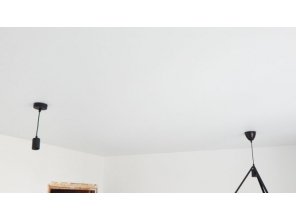 Монтаж потолка на кухне 13 м2 с использованием пленки VIPCEILING серии MONLANGE M9001 (3.25)