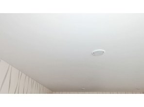 Монтаж потолка для зала 16 м2 с использованием пленки VIPCEILING серии MONLANGE M9001 (3.50)