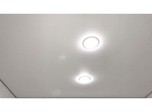 Монтаж потолка в ванной 3 м2 с использованием пленки VIPCEILING серии MONLANGE M9001 (2.15)