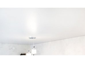 Монтаж потолка в квартире 33 м2 с использованием пленки VIPCEILING серии MONLANGE S9020 (5.45)