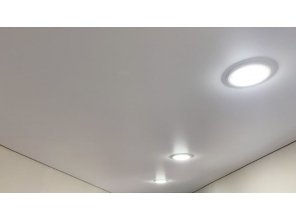 Монтаж потолка в коридоре 5 м2 с использованием пленки VIPCEILING серии MONLANGE M9001 (2.60)