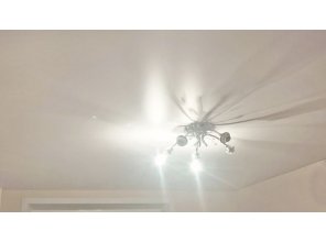 Монтаж потолка в спальне 9 м2 с использованием пленки VIPCEILING серии MONLANGE S9020 (2.60)