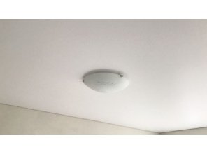 Монтаж потолка для зала 19 м2 с использованием пленки VIPCEILING серии MONLANGE M9001 (3.25)