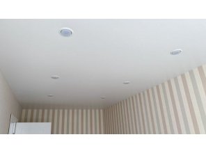 Монтаж потолка в детской 13 м2 с использованием пленки VIPCEILING серии MONLANGE M9001 (2.60)