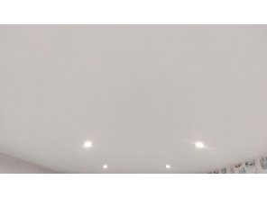 Монтаж потолка в детской 17 м2 с использованием пленки VIPCEILING серии MONLANGE M9001 (3.25)