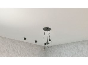 Монтаж потолка в детской 15 м2 с использованием пленки VIPCEILING серии MONLANGE M9001 (3.80)