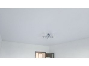 Монтаж потолка в гостиной 16 м2 с использованием пленки VIPCEILING серии MONLANGE M9001 (3.50)