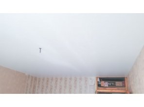 Монтаж потолка в спальне 12 м2 с использованием пленки VIPCEILING серии MONLANGE S9020 (3.50)