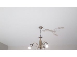 Монтаж потолка в спальне 10 м2 с использованием пленки VIPCEILING серии MONLANGE M9001 (3.25)