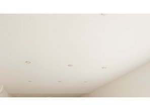 Монтаж потолка в гостиной 18 м2 с использованием пленки VIPCEILING серии MONLANGE M9001 (3.50)