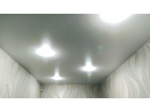 Монтаж потолка в прихожей 6 м2 с использованием пленки VIPCEILING серии MONLANGE S9020 (2.15)