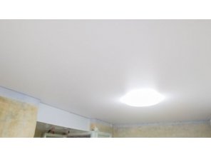 Монтаж потолка для зала 16 м2 с использованием пленки VIPCEILING серии MONLANGE M9001 (3.25)