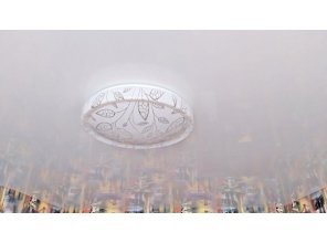 Монтаж потолка в детской 12 м2 с использованием пленки VIPCEILING серии MONLANGE M9001 (2.60)