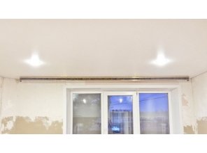 Монтаж потолка для зала 17 м2 с использованием пленки VIPCEILING серии MONLANGE S9020 (3.50)