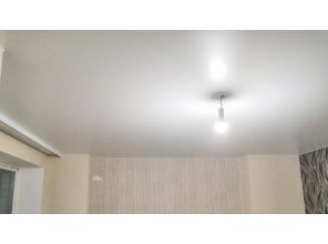 Монтаж потолка для зала 21 м2 с использованием пленки VIPCEILING серии MONLANGE S9020 (4.35)