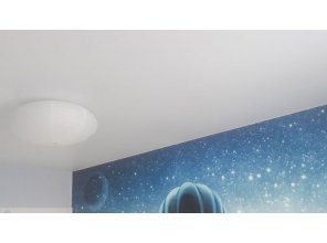 Монтаж потолка в детской 13 м2 с использованием пленки VIPCEILING серии MONLANGE S9020 (2.60)