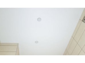 Монтаж потолка в ванной 3 м2 с использованием пленки VIPCEILING серии MONLANGE M9001 (2.15)