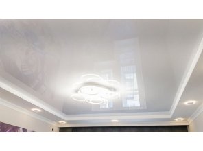 Монтаж потолка в детской 6 м2 с использованием пленки VIPCEILING серии MONLANGE L9001 (3.50)