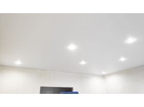 Монтаж потолка для зала 20 м2 с использованием пленки VIPCEILING серии MONLANGE S9020 (4.00)