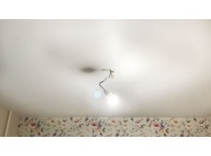 Монтаж потолка в спальне 11 м2 с использованием пленки VIPCEILING серии MONLANGE M9001 (2.15)