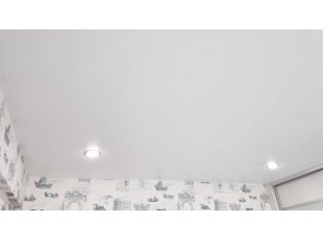 Монтаж потолка в детской 6 м2 с использованием пленки VIPCEILING серии MONLANGE S9020 (2.60)