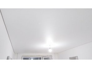 Монтаж потолка для зала 17 м2 с использованием пленки VIPCEILING серии MONLANGE M9001 (3.25)