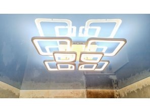 Монтаж потолка в детской 11 м2 с использованием пленки VIPCEILING серии MONLANGE L9086 (3.50)