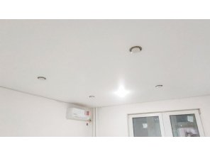 Монтаж потолка в детской 18 м2 с использованием пленки VIPCEILING серии MONLANGE M9001 (3.25)