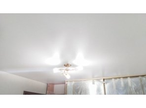 Монтаж потолка для зала 10 м2 с использованием пленки VIPCEILING серии MONLANGE S9020 (3.25)